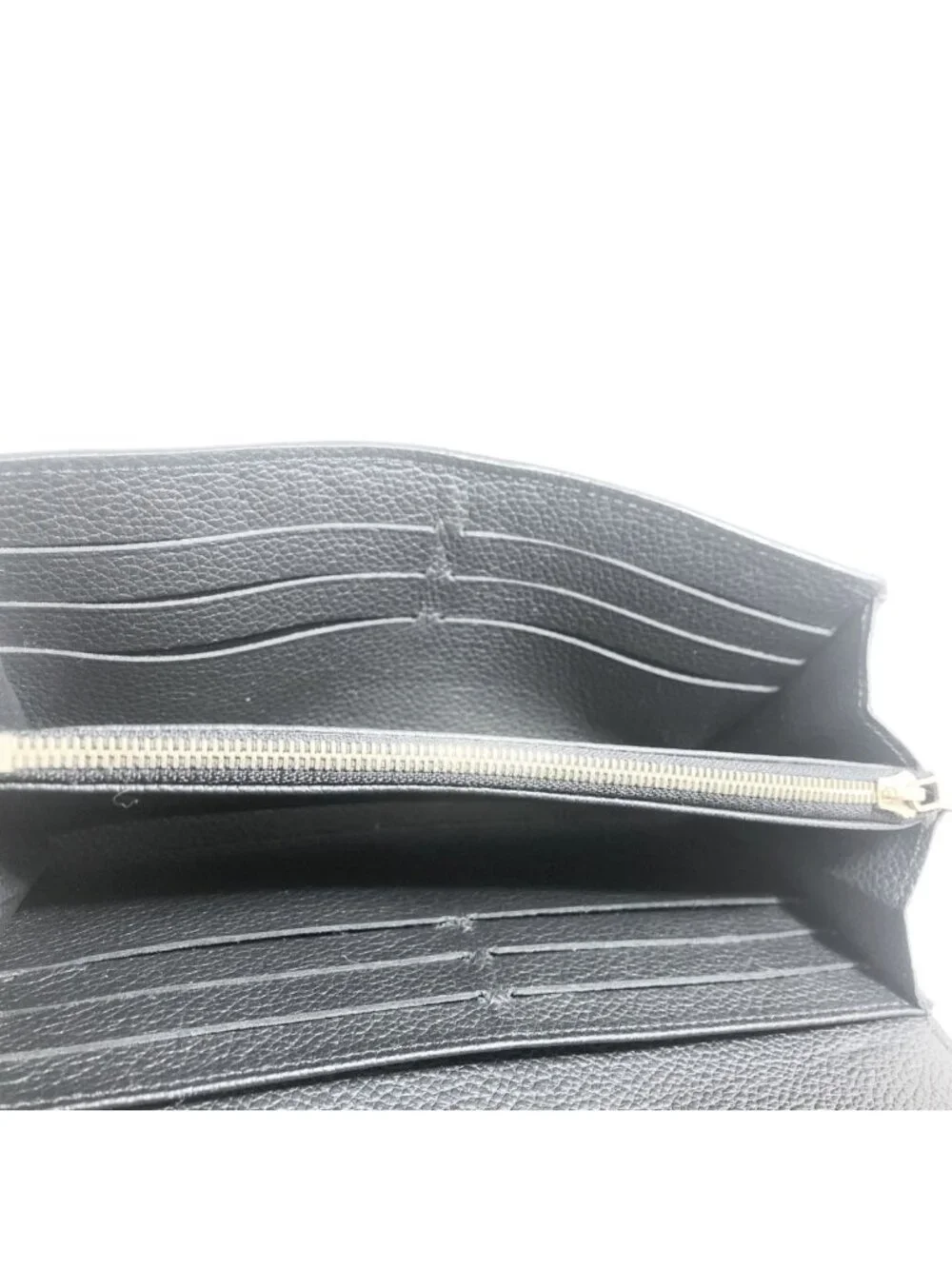 Louis Vuitton Monogram Empreinte Portefeuille Sarah Wallet Black